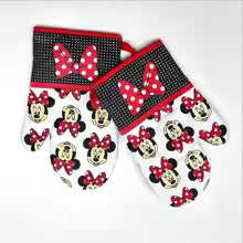 Mickey and Minnie Oven Gloves