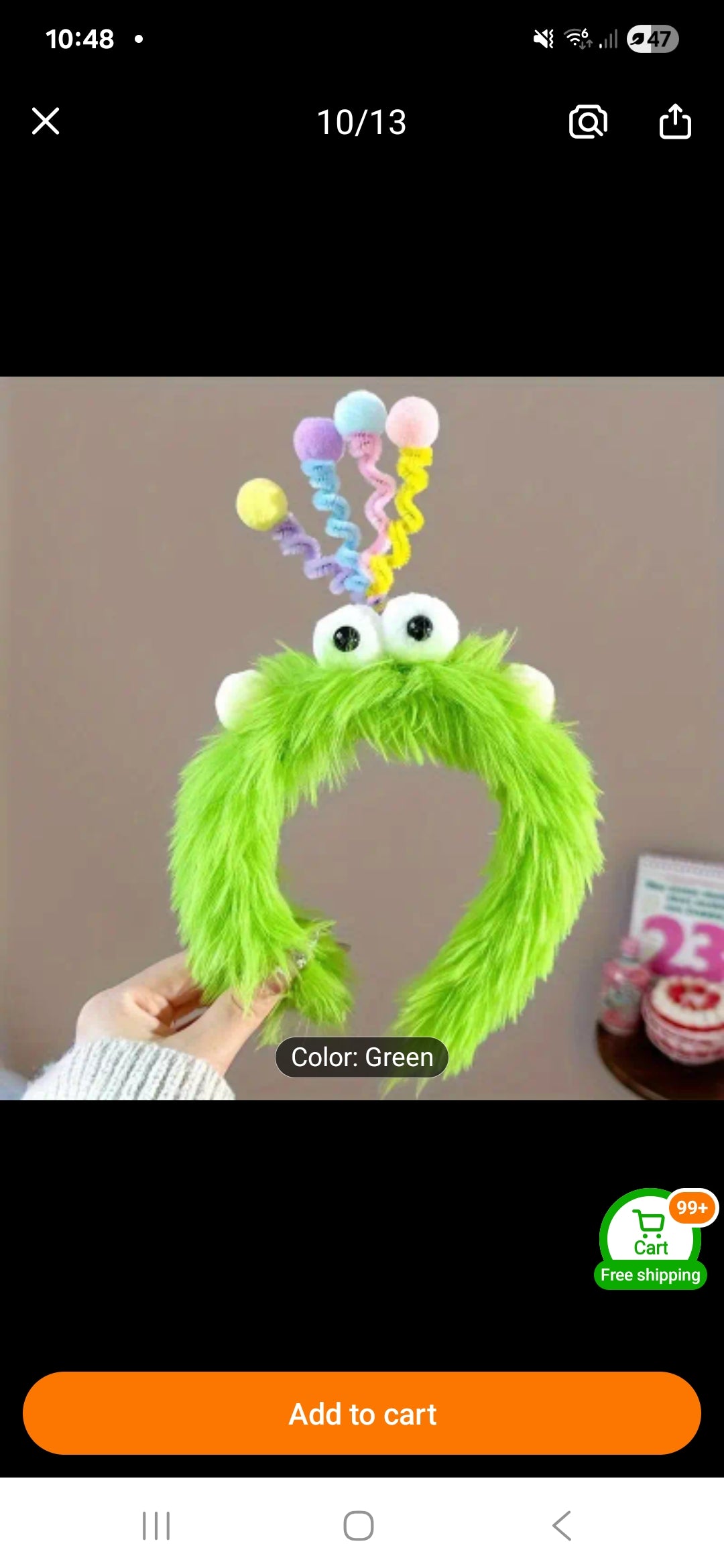 Stick headband
