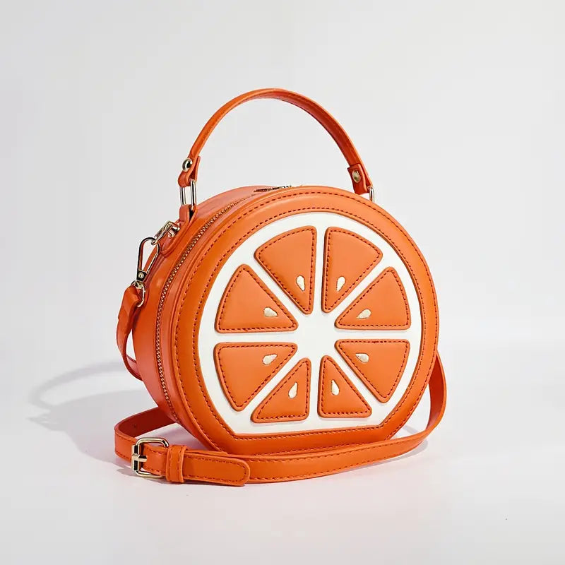 Lemon Handbag-Fun Kawaii Fruit purse for Everyday Style