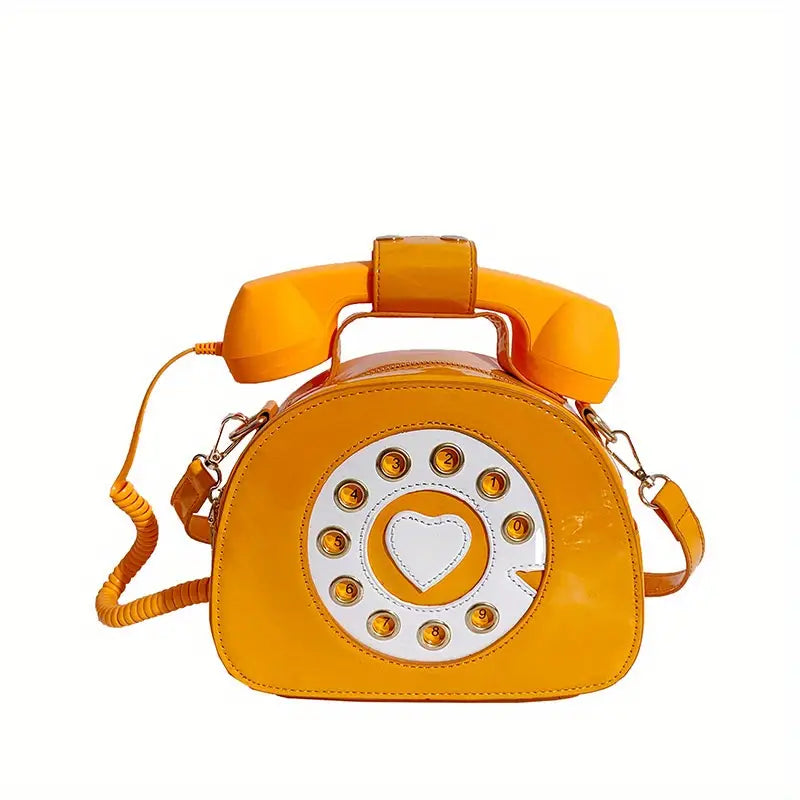 Telephone Handbag-Retro Novelty handbag for fun style