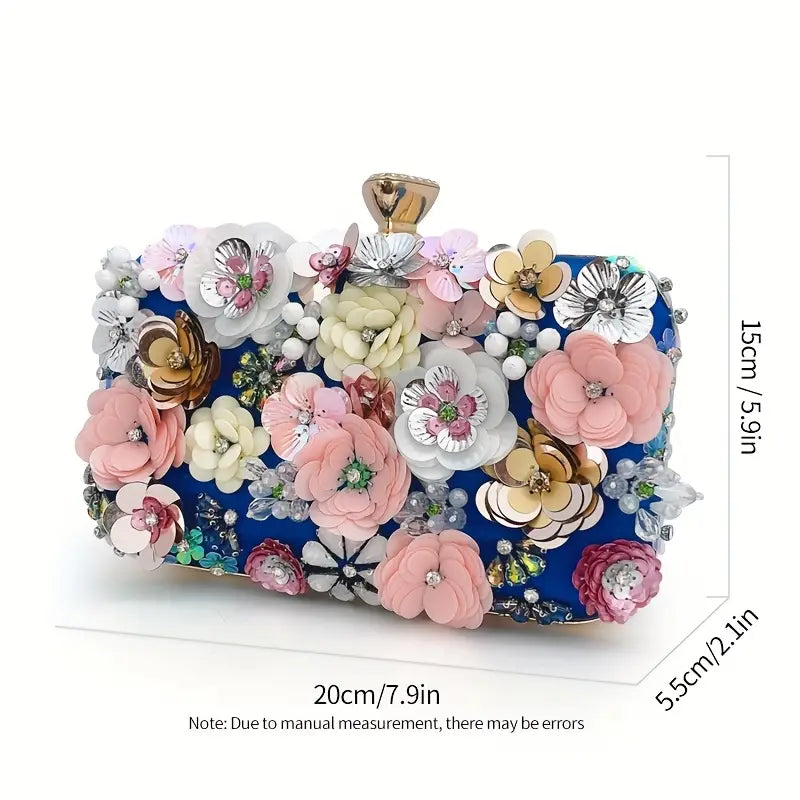 Flower Handbag-Floral Purse
