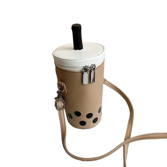 Baboa Tea Handbag-Cute Bubble Tea Purse for Kawaii Lovers