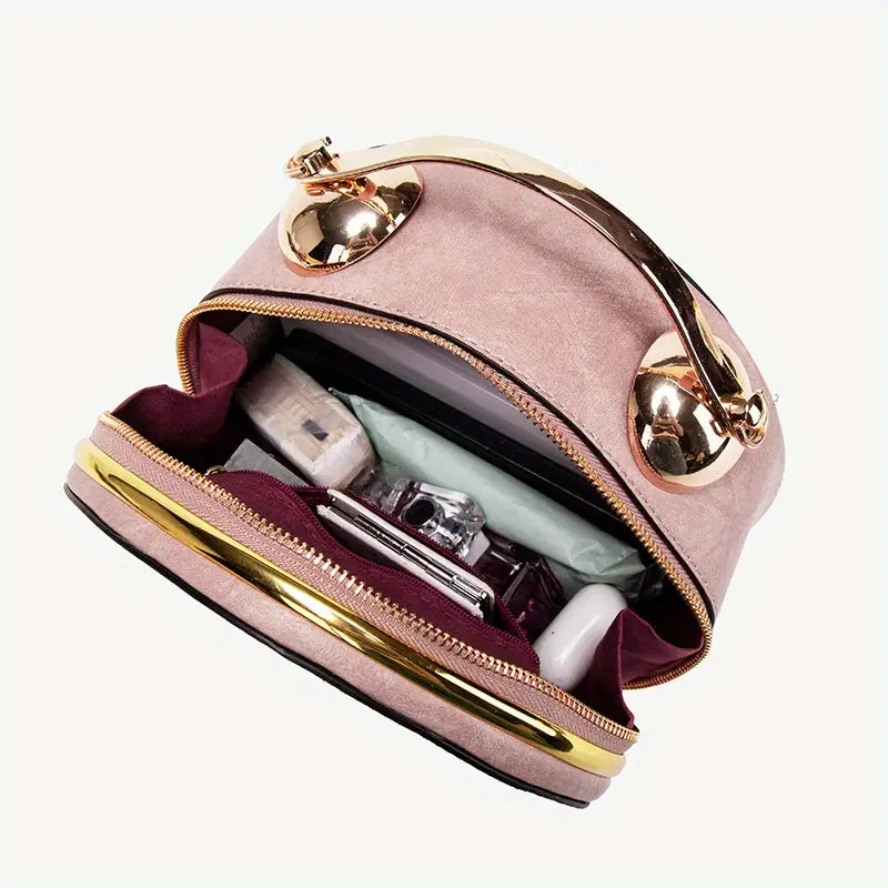 Vintage  Clock Handbag -Retro Purse