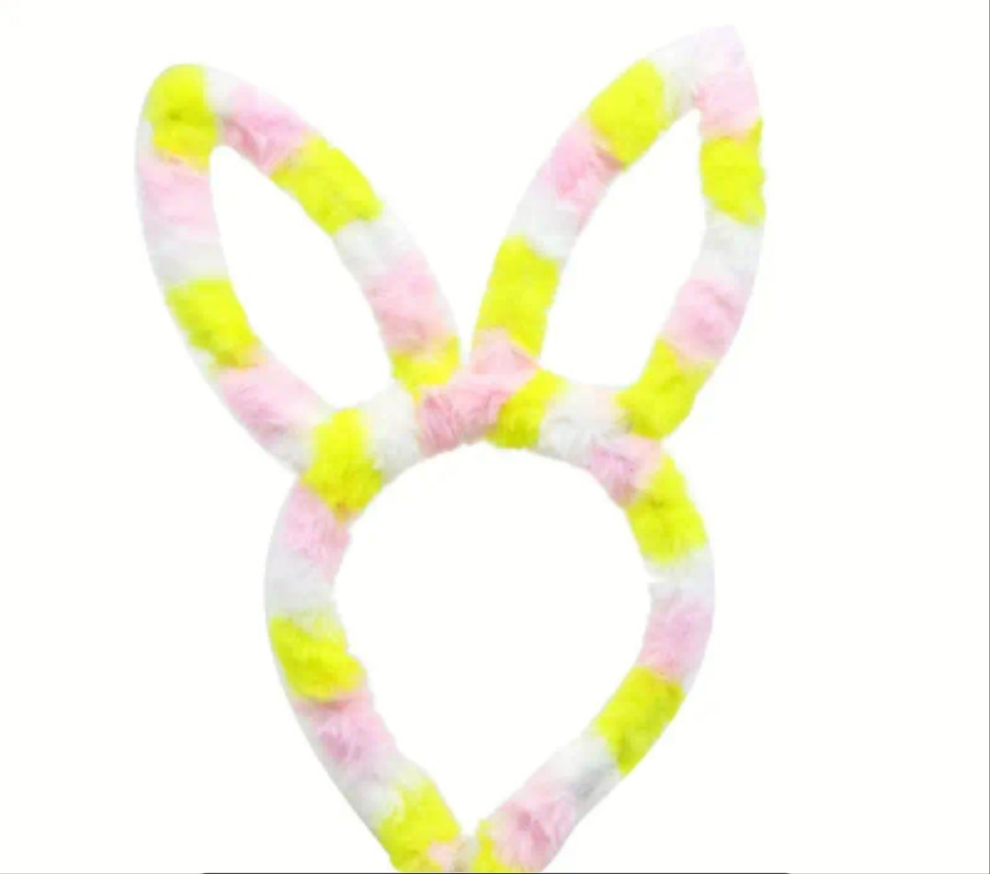 Multi-Color Bunny Headband-Cute Hair Accessory