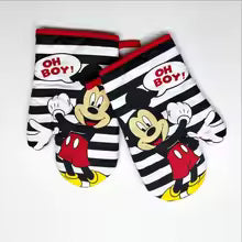 Mickey and Minnie Oven Gloves
