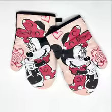 Mickey and Minnie Oven Gloves