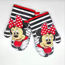 Mickey and Minnie Oven Gloves