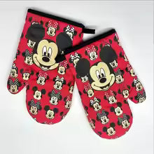 Mickey and Minnie Oven Gloves