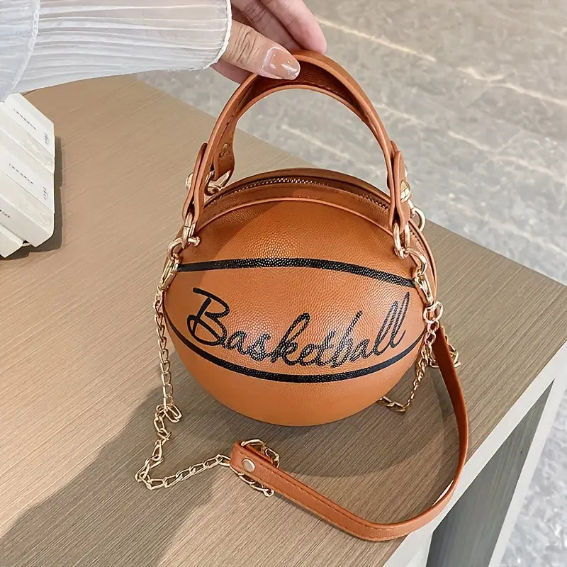 Basketball Handbag-Sporty Purse for Trendy Fans