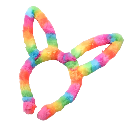 Multi-Color Bunny Headband-Cute Hair Accessory