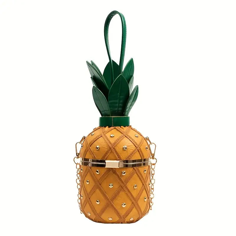 Fashionable Pineapple Handbag-Fruit Purse Trendy