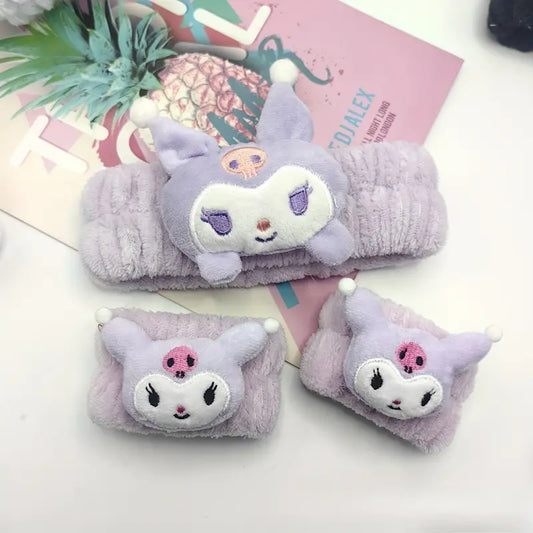 Sanrio spa headband set