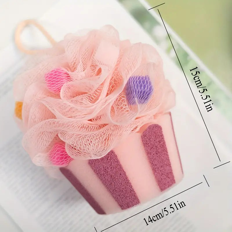 cupcake bath sponges