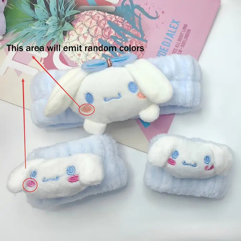 Sanrio spa headband set
