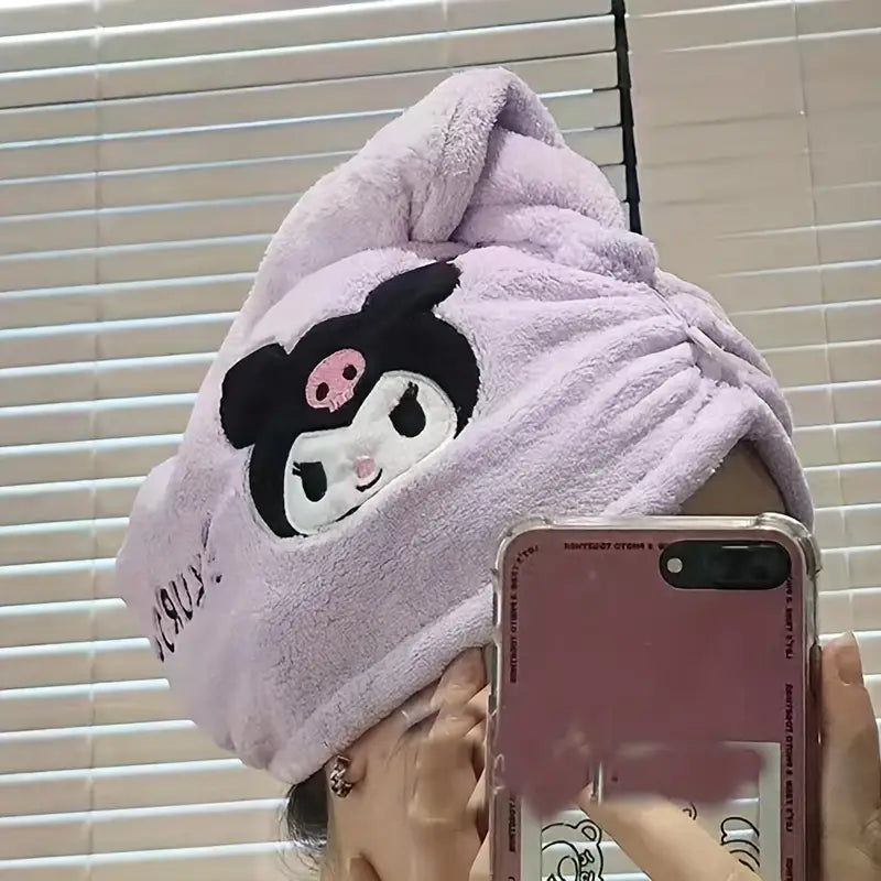 Sanrio hair towels